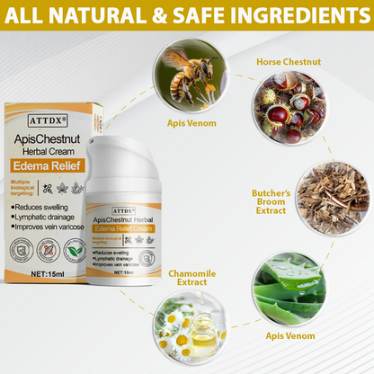 ATTDX® ApisChestnut Herbal Edema Relief Cream