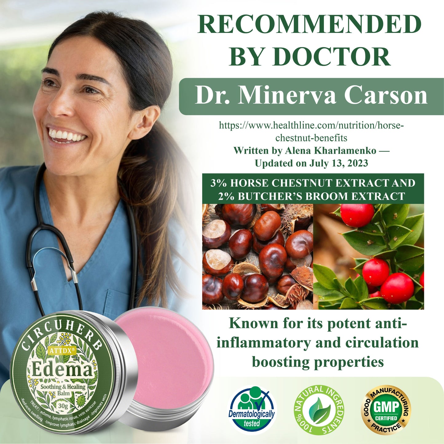 ATTDX® CircuHerb Edema Soothing & Healing Balm