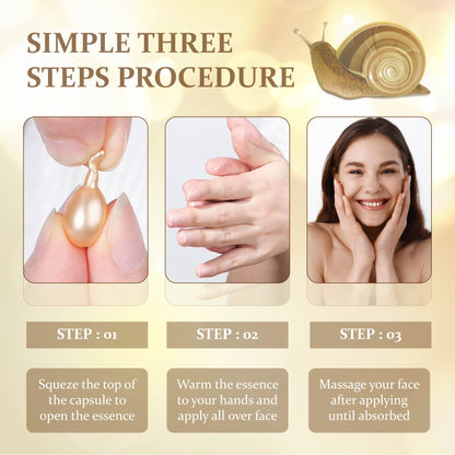 PureGlow Snail Filtrate Essence Capsules Y