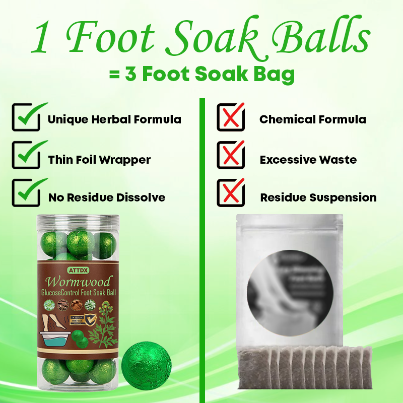 Wormwood GlucoseControl Foot Soak Ball