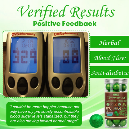 Wormwood GlucoseControl Foot Soak Ball