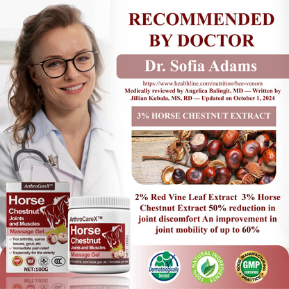 ArthroCareX™ Horse Chestnut Joints and Muscles Massage Gel