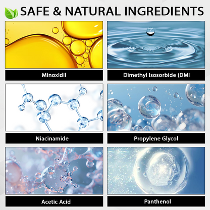 FolliFusion™ Max Absorb  MinoxidilSerum Dermaroller Kit