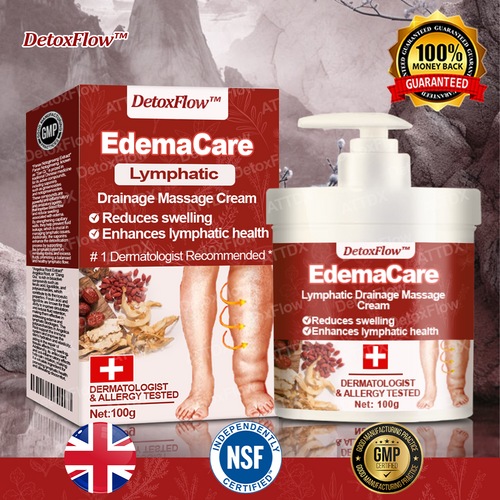 DetoxFlow™ EdemaCare Lymphatic Drainage Massage Cream 2